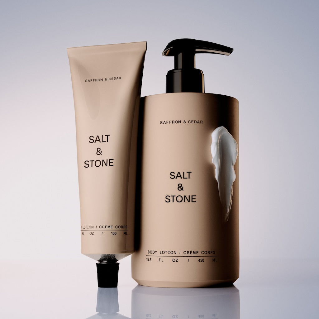Body Lotion - Saffron & Cedar 450ml