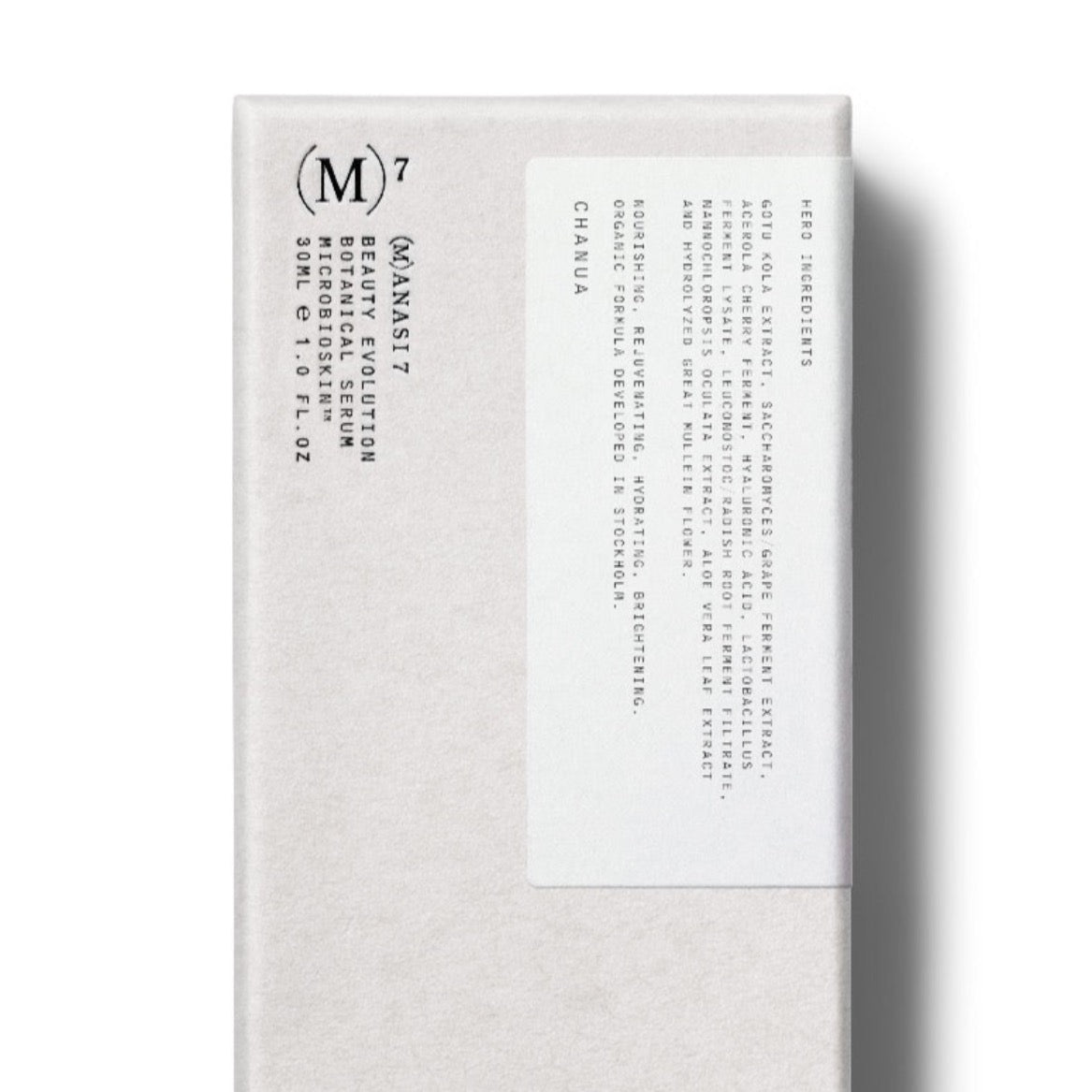 Microbioskin ™ Botanical Face Serum 30ml