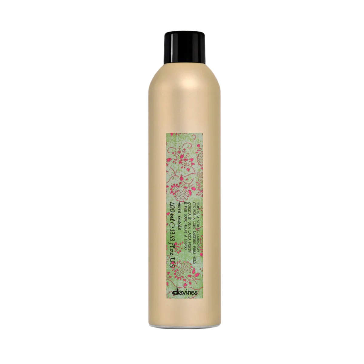 More Inside This is a Strong Hold Hair Spray 400ml