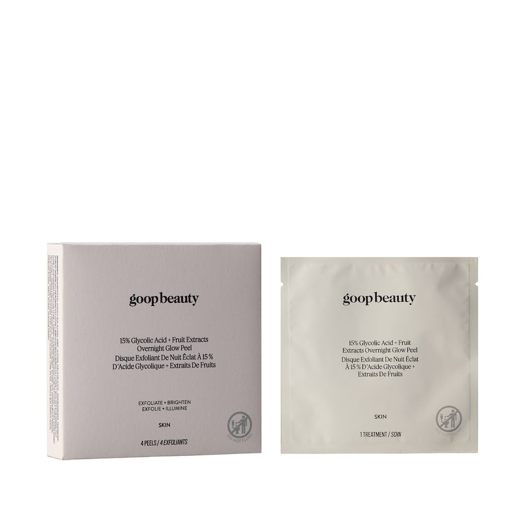 15% Glycolic Acid Overnight Glow Peel 4 Pack