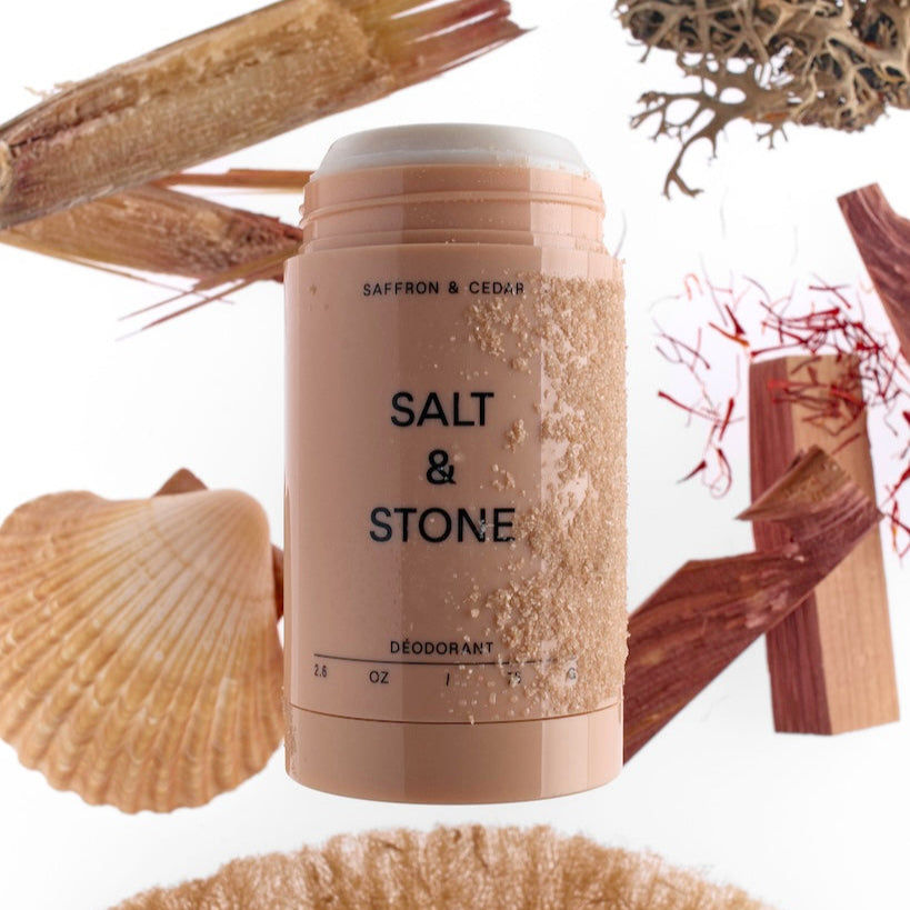 Natural Deodorant - Saffron & Cedar 75g