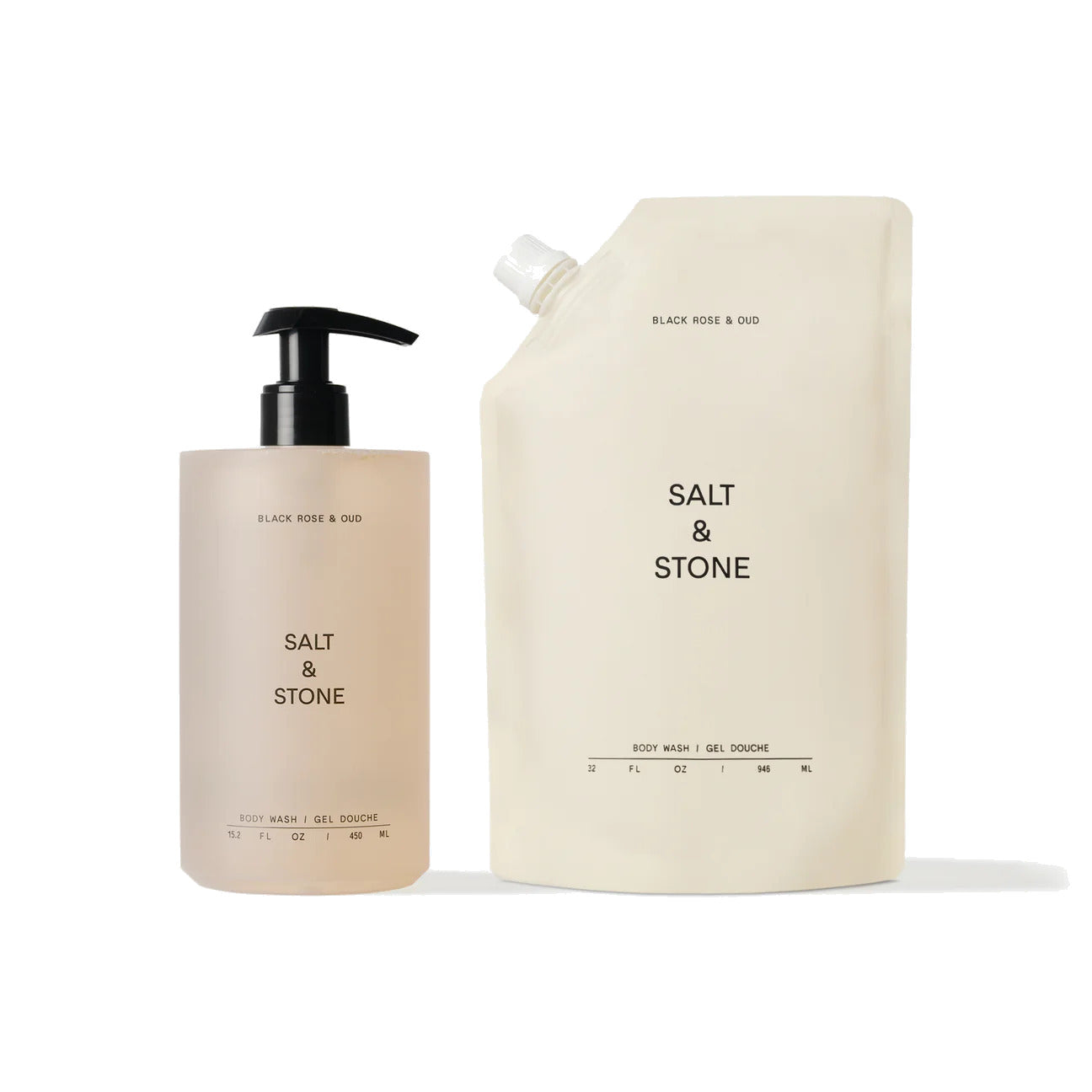 Body Wash Refill Set - Black Rose & Oud