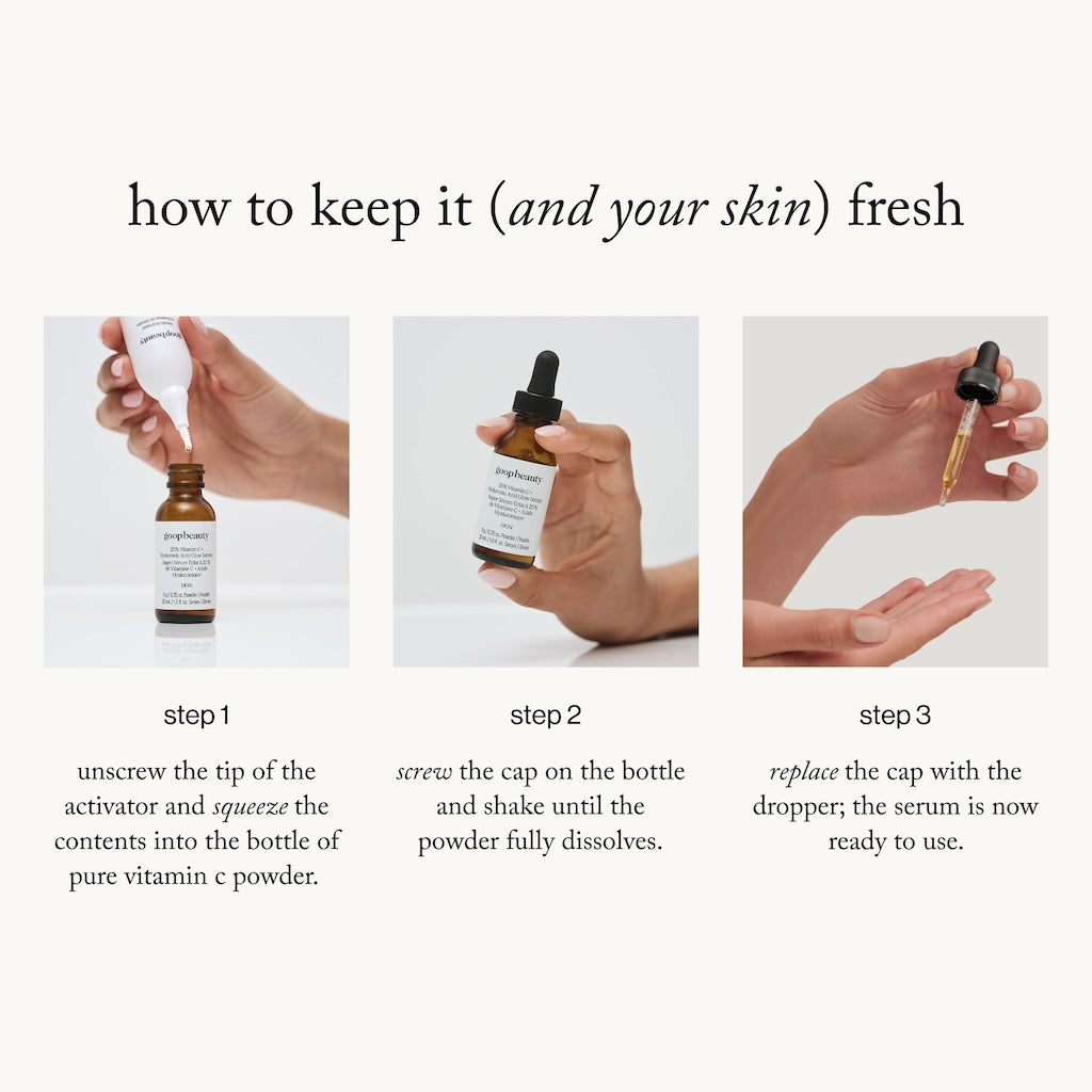 20% Vitamin C + Hyaluronic Acid Glow Serum