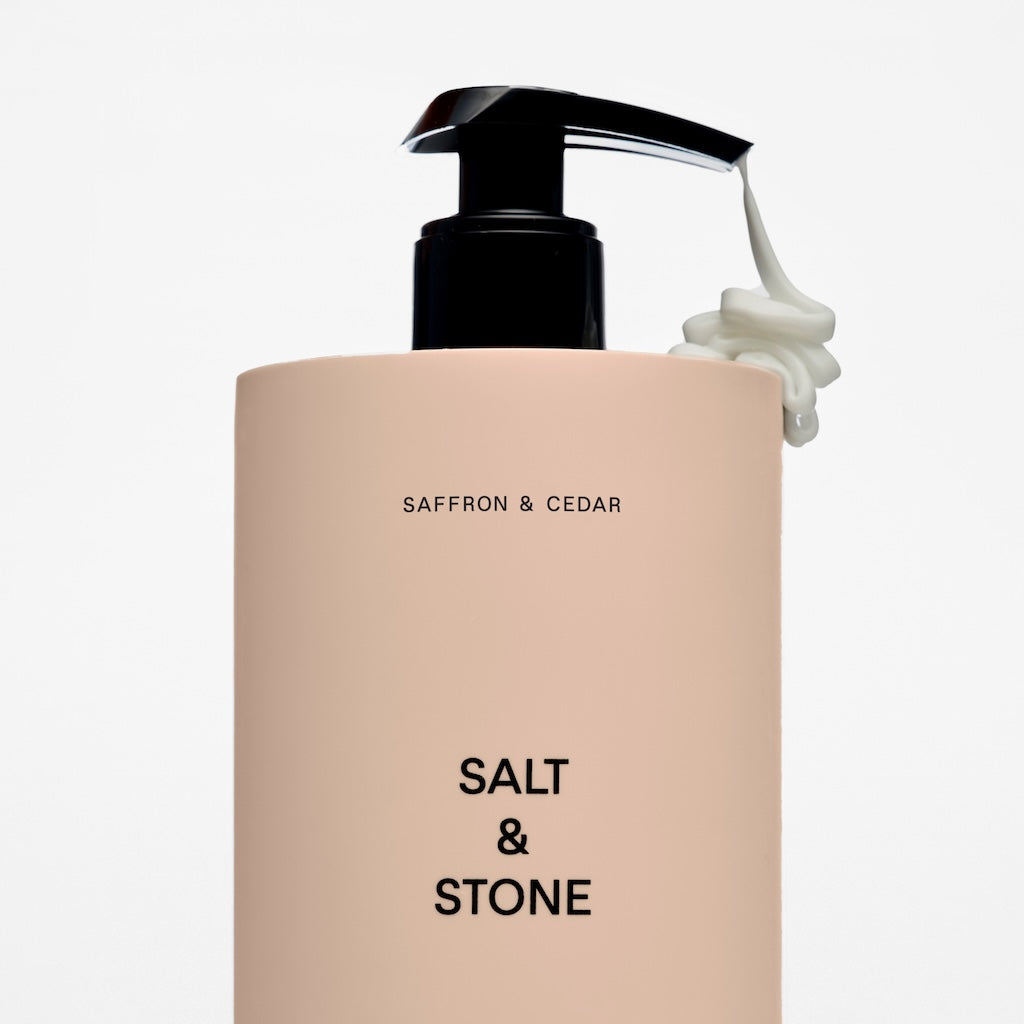 Body Lotion - Saffron & Cedar 450ml
