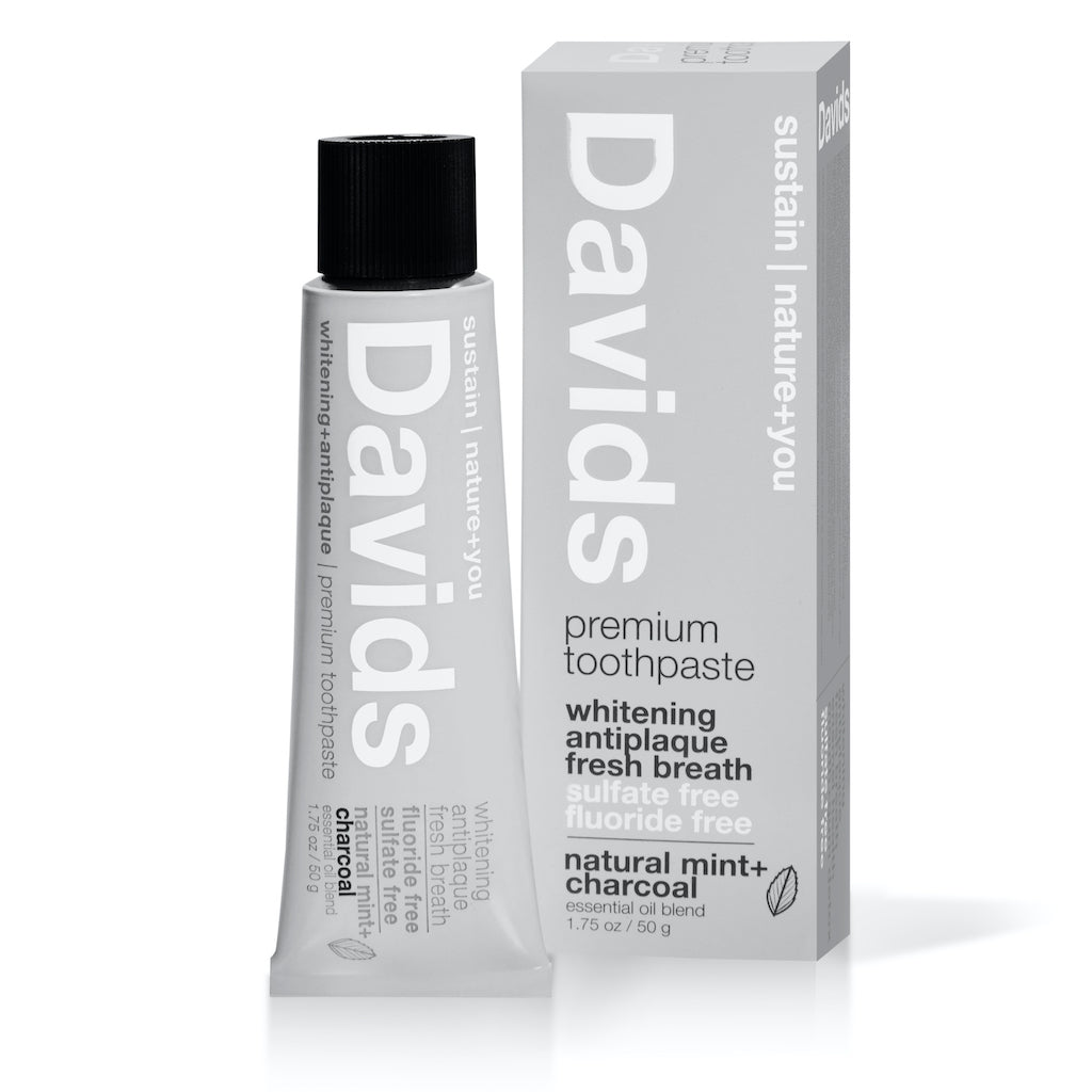 Premium Travel Size Toothpaste / Charcoal+Peppermint 50g