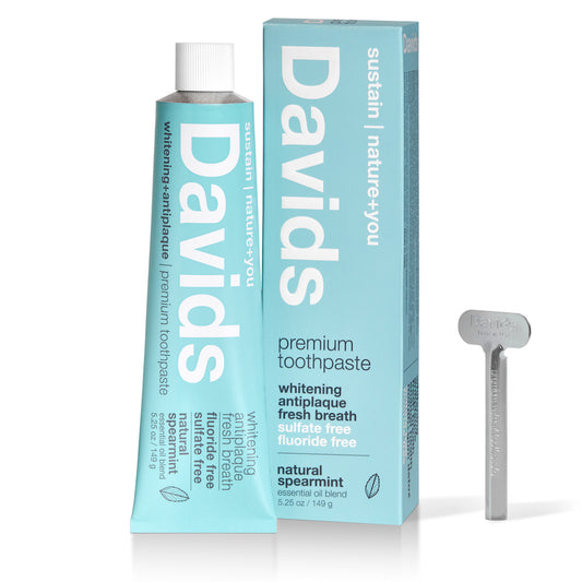 davids premium toothpaste spearmint 149g