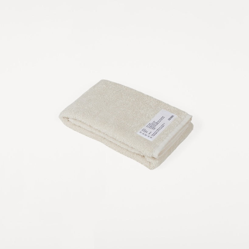 Heavy Hand Towel Bone White