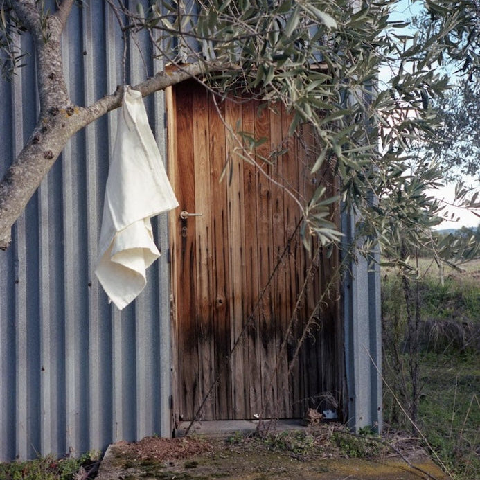 Light Hand Towel Bone White
