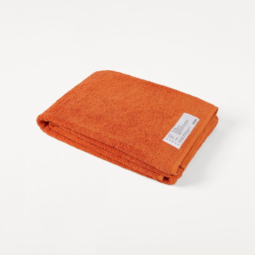 Heavy Bath Towel Burnt Orange