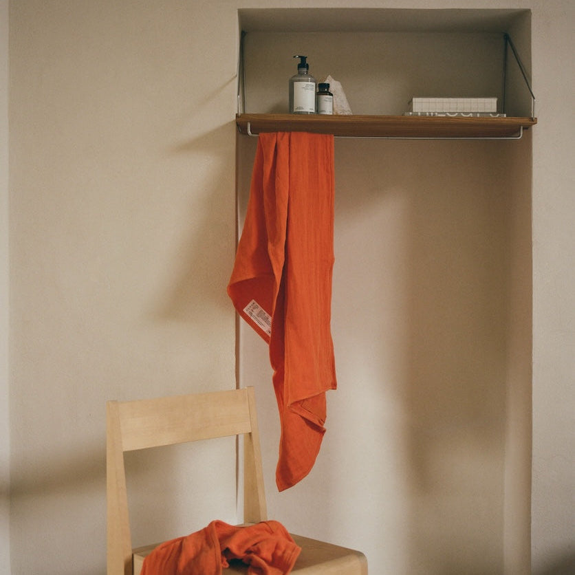 Light Bath Towel Burnt Orange