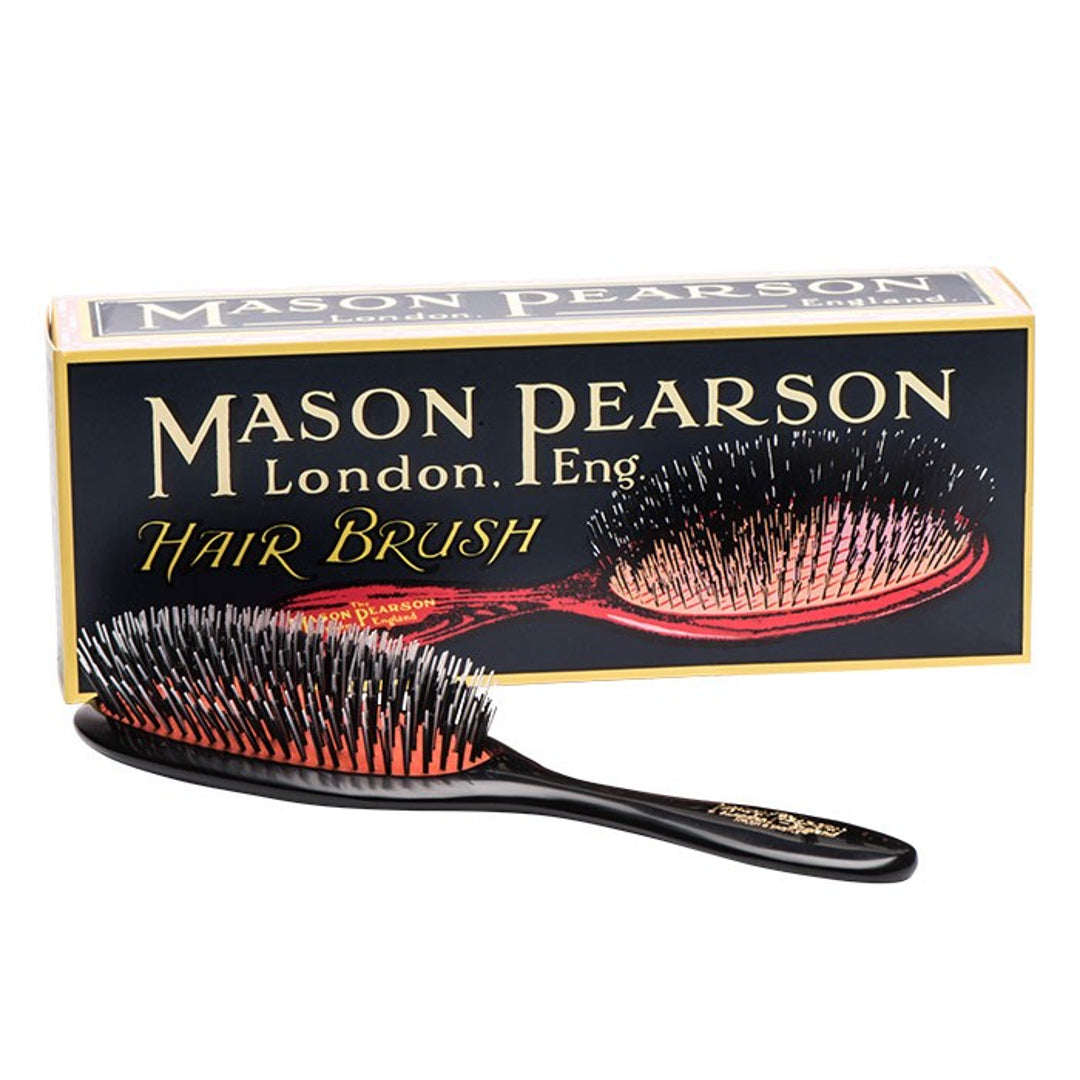 B2 Small Bristle Dark Ruby Hairbrush