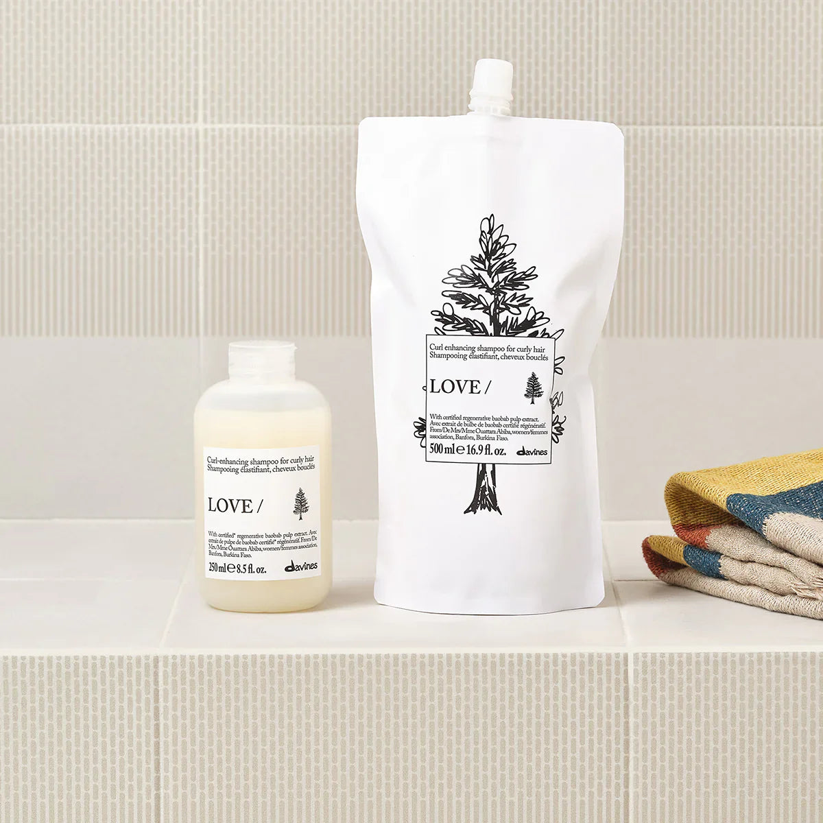 Essential Love Curl Shampoo Refill 500ml
