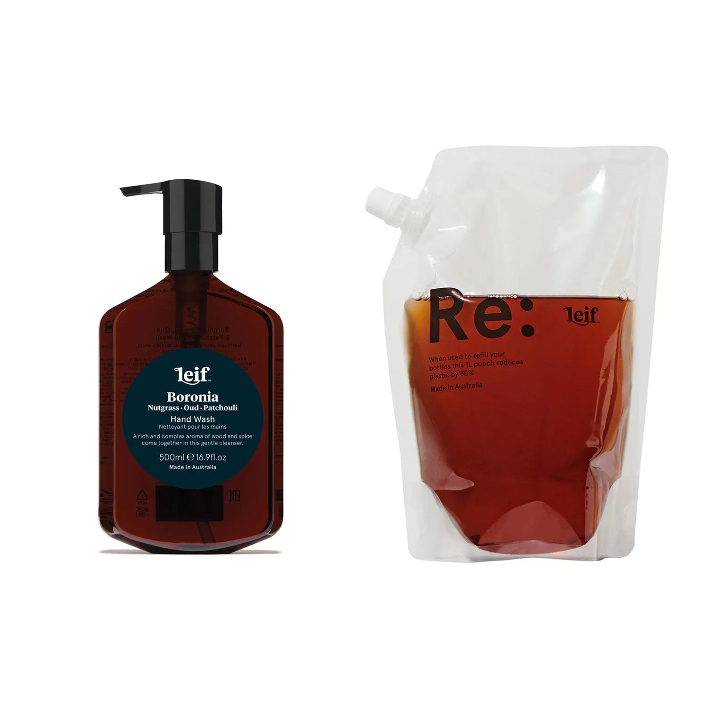 Boronia Hand Wash & Refill Duo