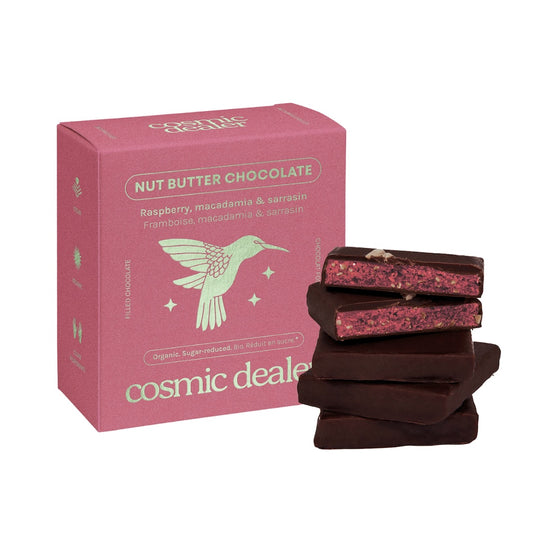 Box of 4 Chocolates - Raspberry & Macadamia