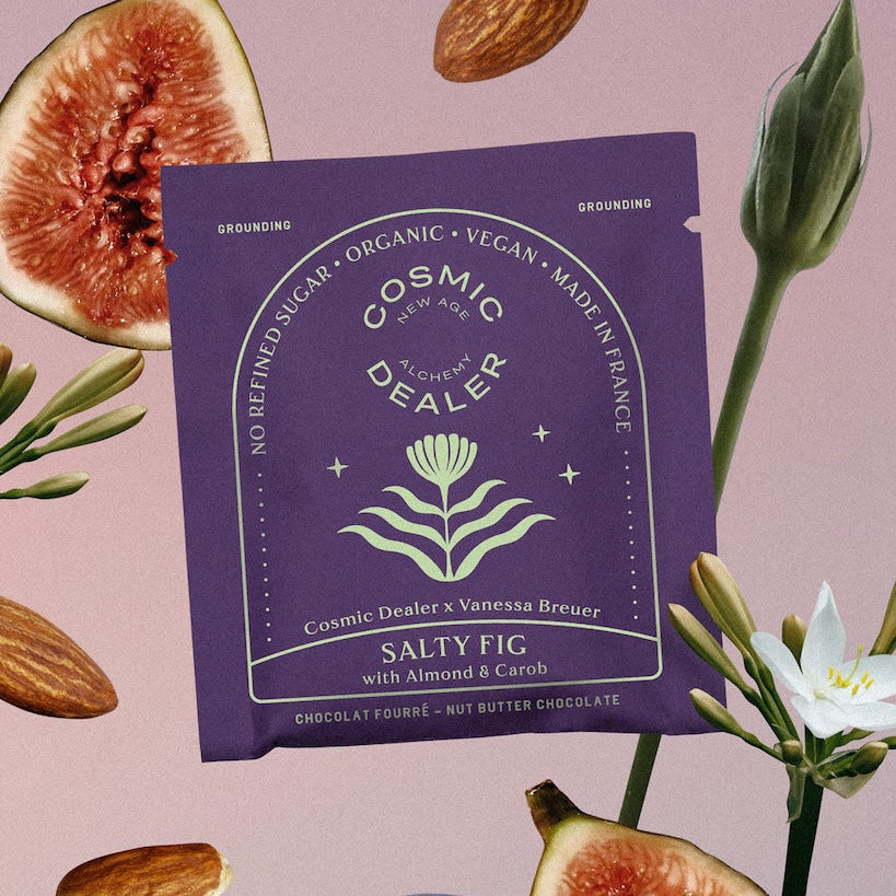 Dark Nut Butter Chocolate - Salty Fig & Roasted Almond