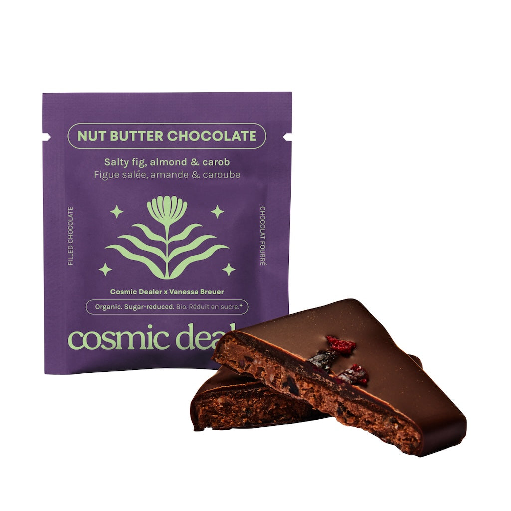 Dark Nut Butter Chocolate - Salty Fig & Roasted Almond