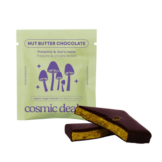 Dark Nut Butter Chocolate - Pistachio & Lion's Mane