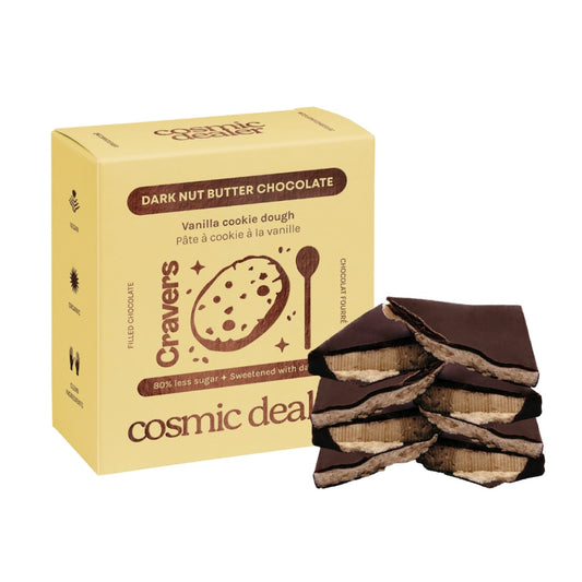 Box of 4 Chocolates - Vanilla Cookie Dough (Cravers)