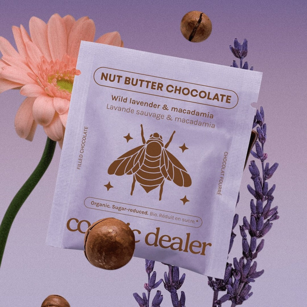 Box of 4 Chocolates - Wild Lavender & Macadamia