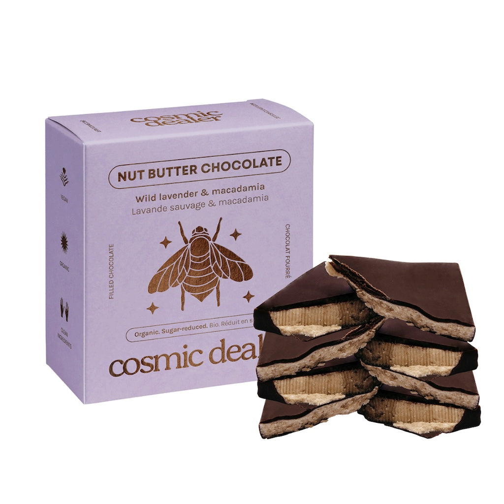 Box of 4 Chocolates - Wild Lavender & Macadamia