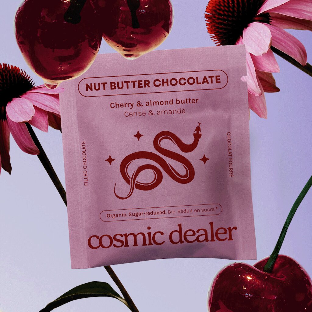 Dark Nut Butter Chocolate - Cherry & Almond Butter