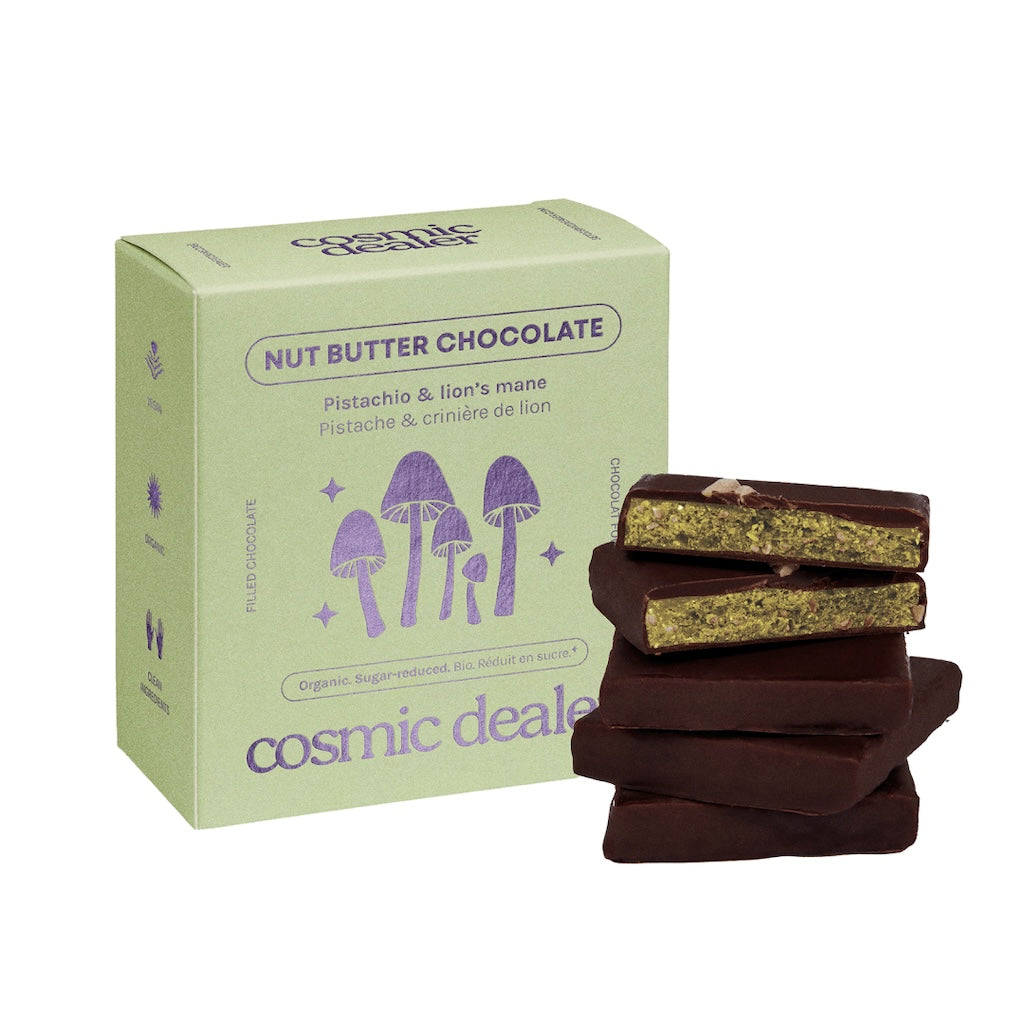 Box of 4 Chocolates - Pistachio & Lion's Mane