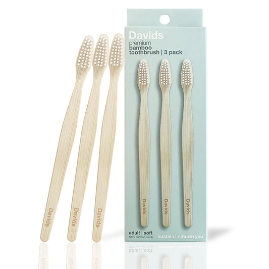 Premium Bamboo Toothbrush 3 pack