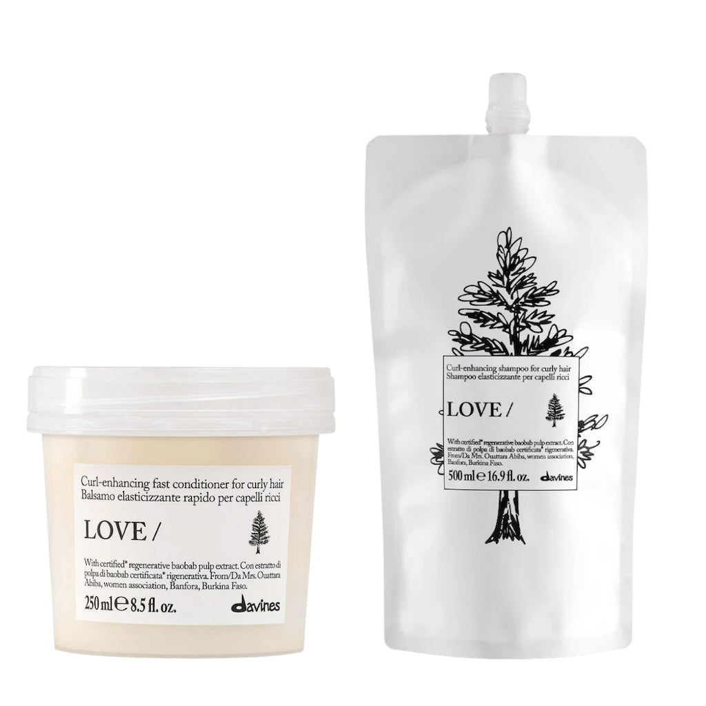 Love Curl Shampoo Refill Conditioner Duo
