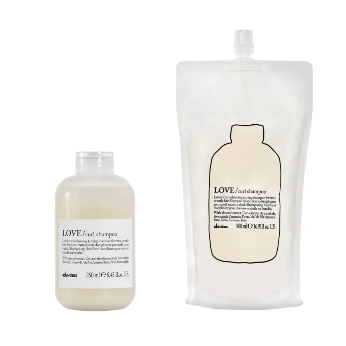 LOVE Curl Shampoo Refill Duo