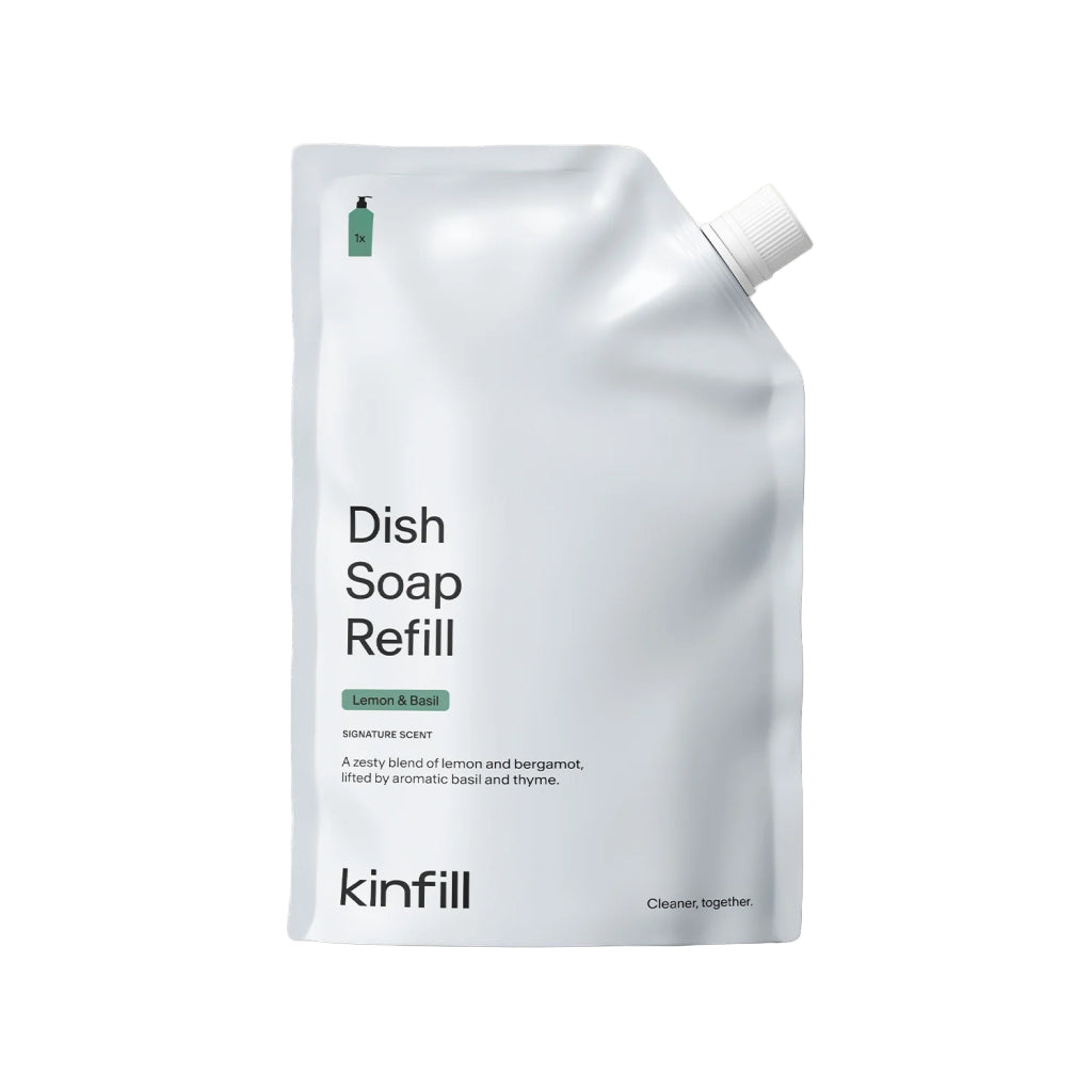 Dish Soap Refill - Lemon & Basil 500ml