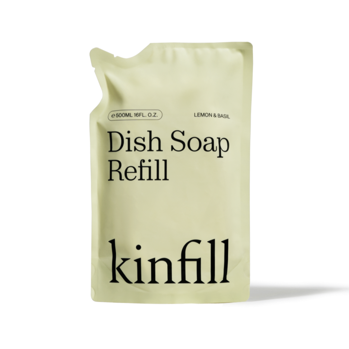 Dish Soap Refill - Lemon & Basil 500ml