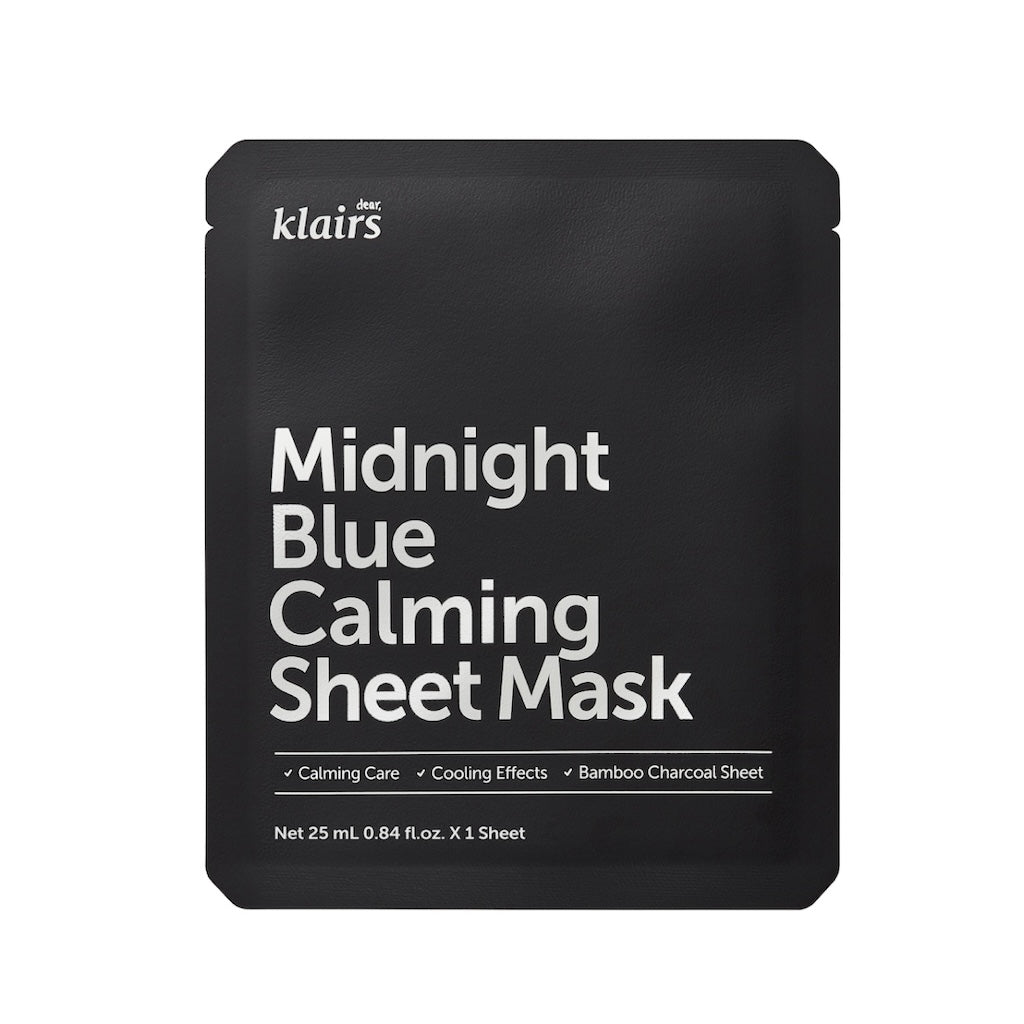 Midnight Blue Calming Sheet Mask 25ml