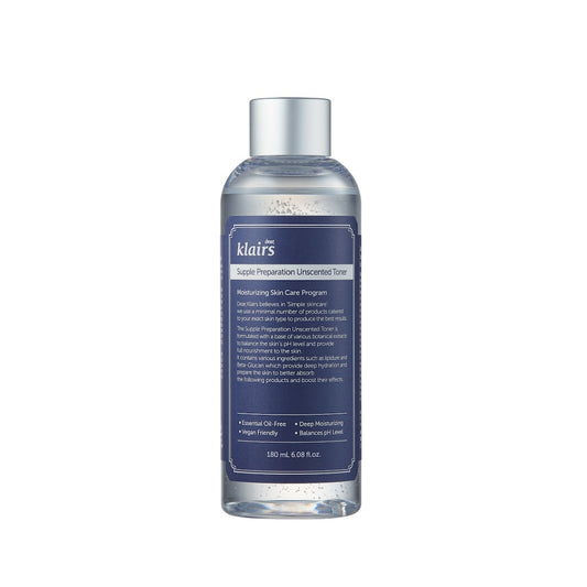 Supple Preparation Unscented Toner 180ml