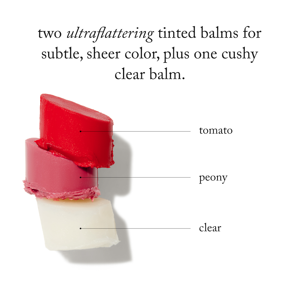 clear/tomato/peony |