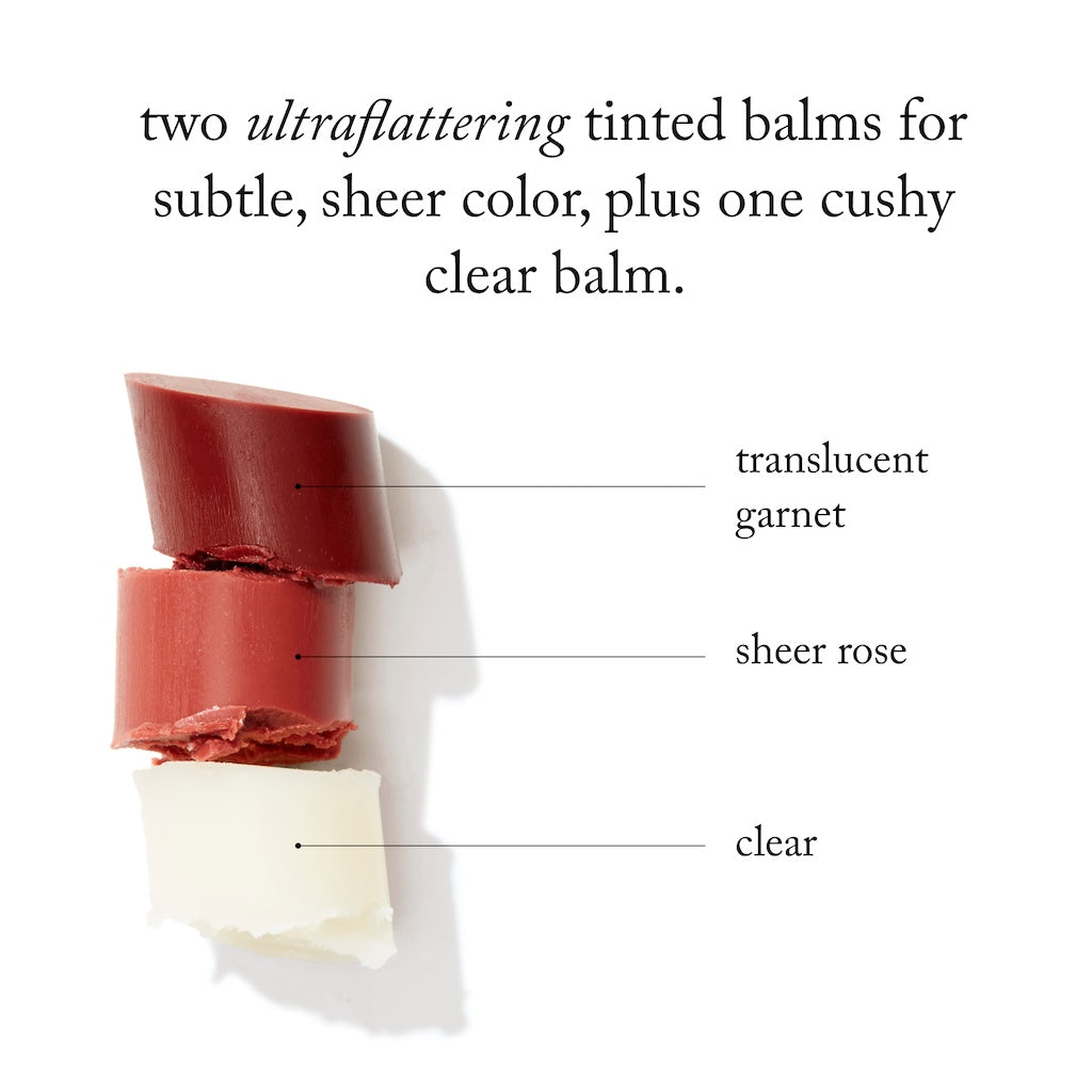 clear/garnet/rose |