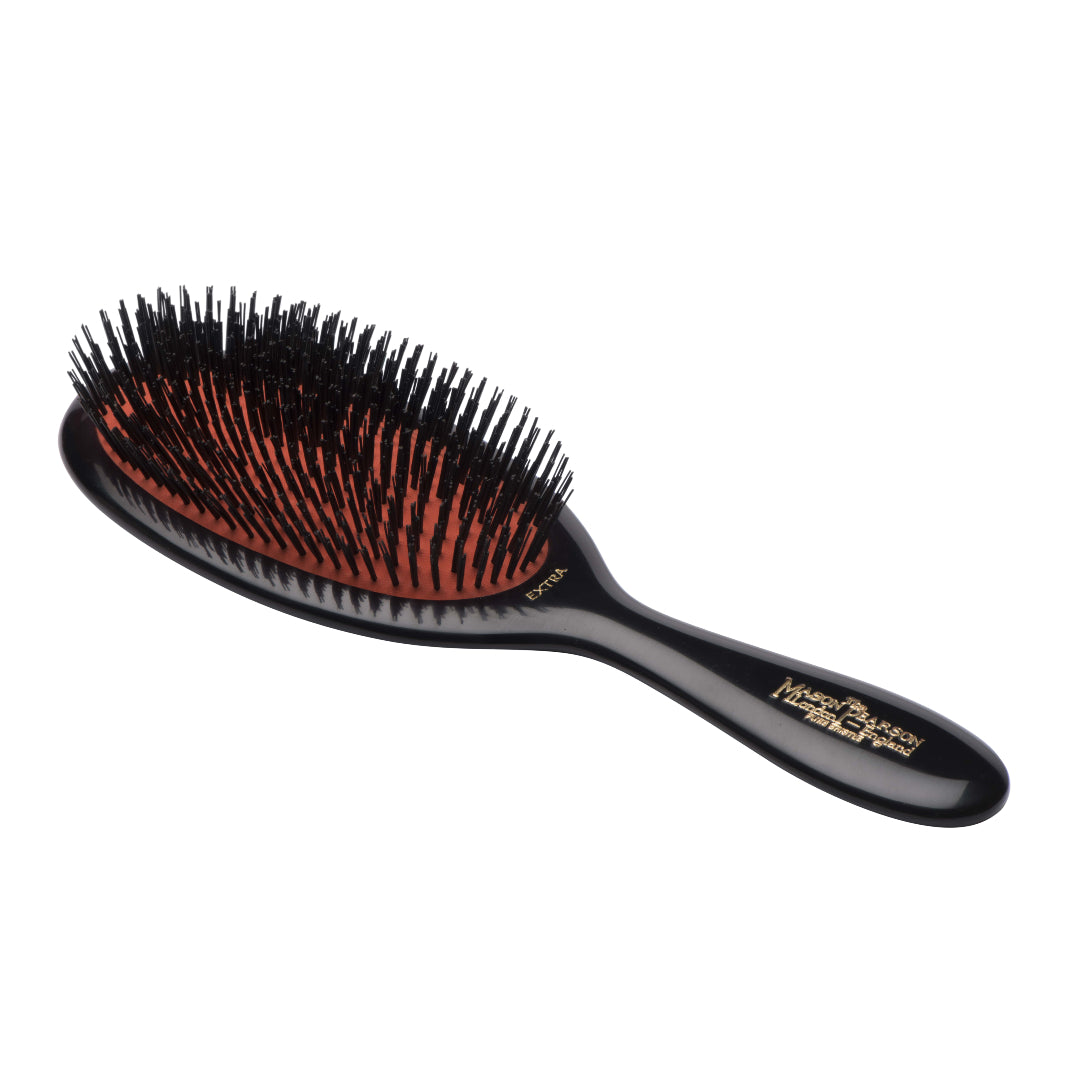 B2 Small Bristle Dark Ruby Hairbrush