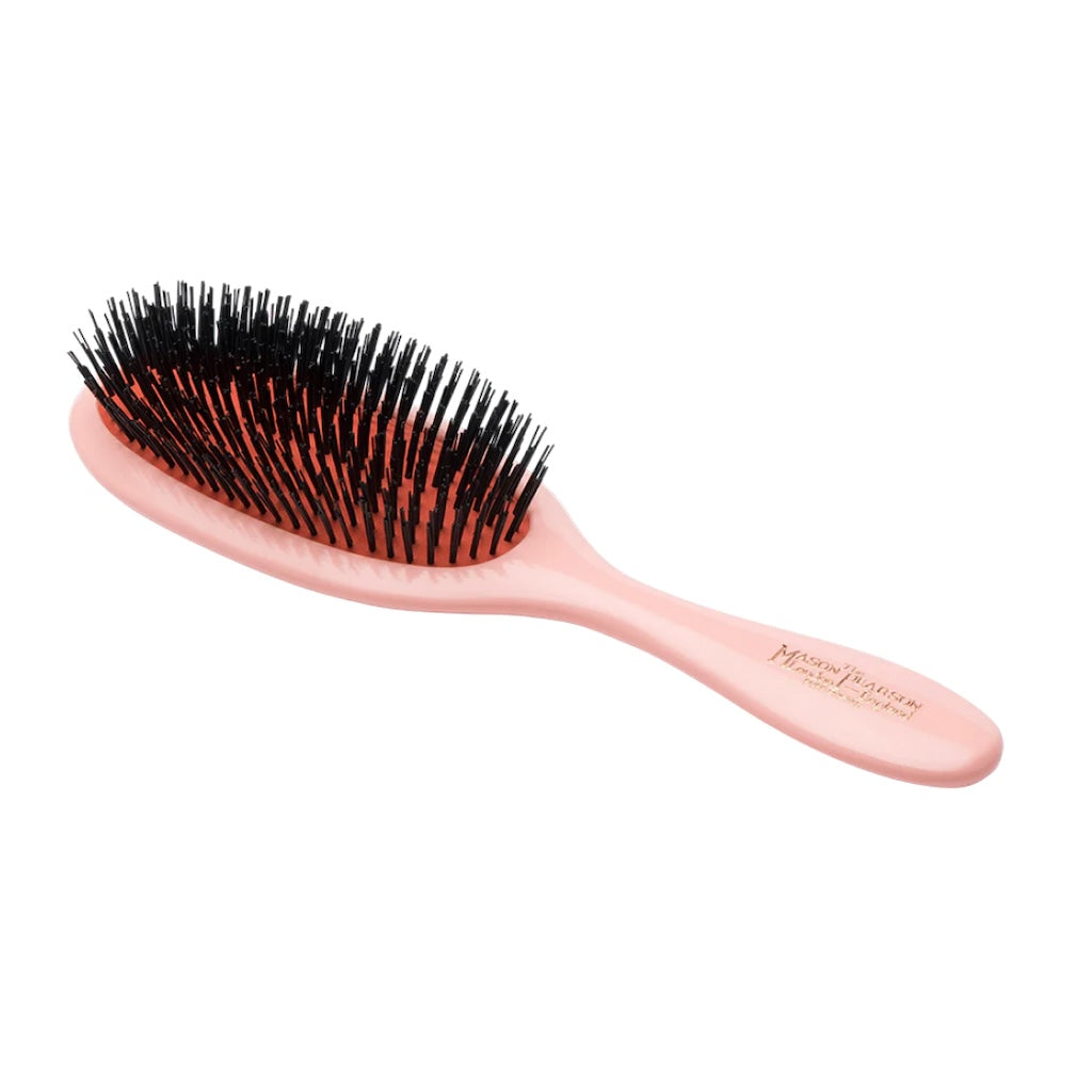B3 Handy Boar Bristle Pink Hairbrush