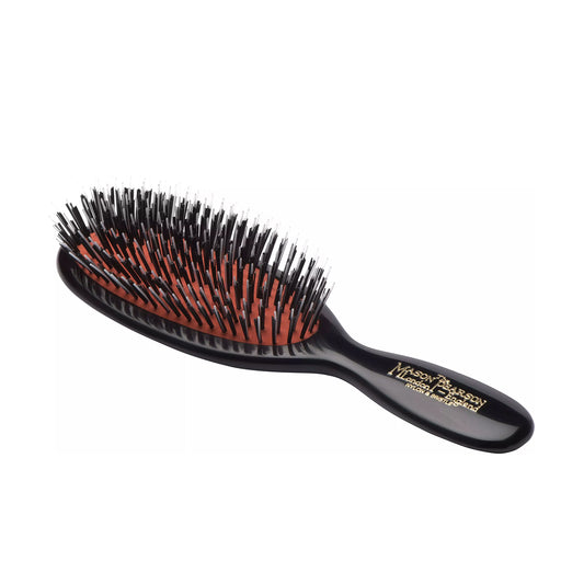 BN4 Pocket Bristle & Nylon Dark Ruby Hairbrush