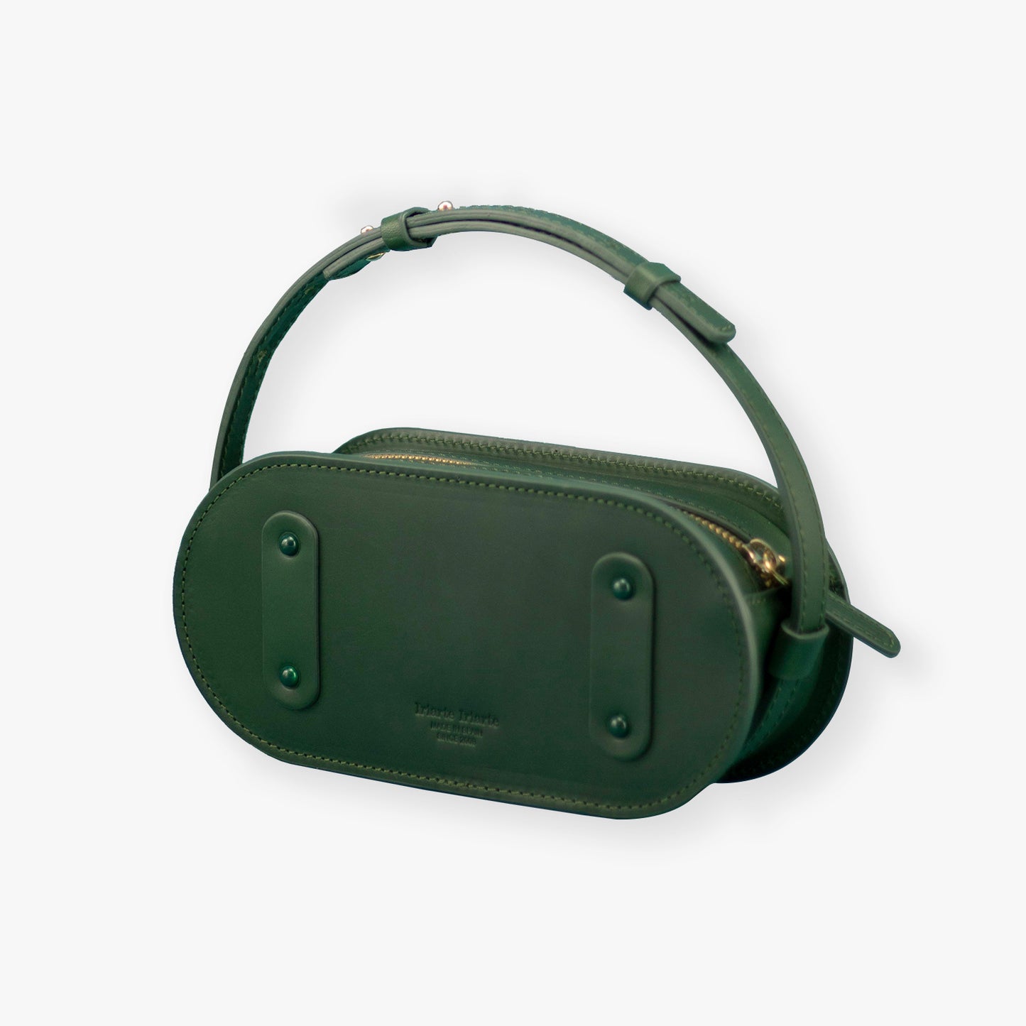 Cleo Green Leather Bag