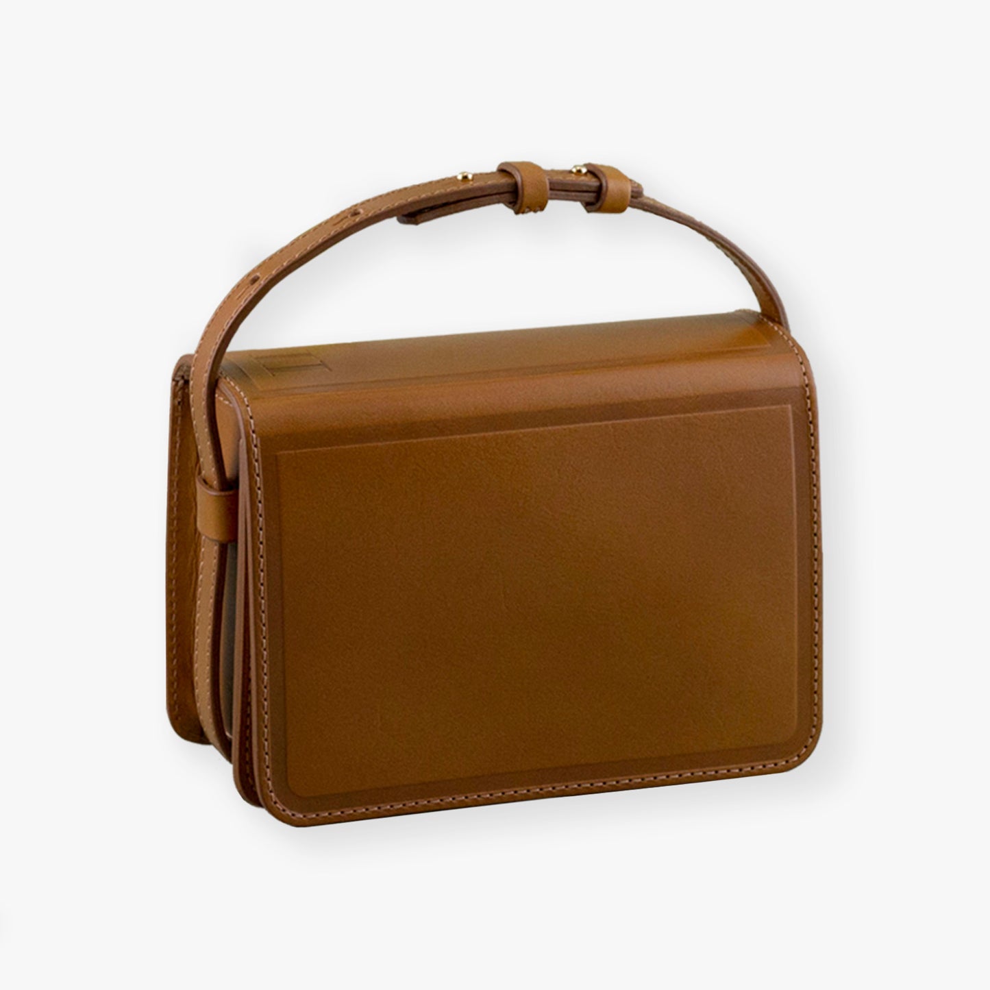 Douglas Ochre Leather Bag