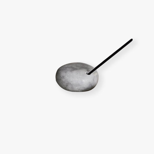 Abstract Pebble Incense Holder